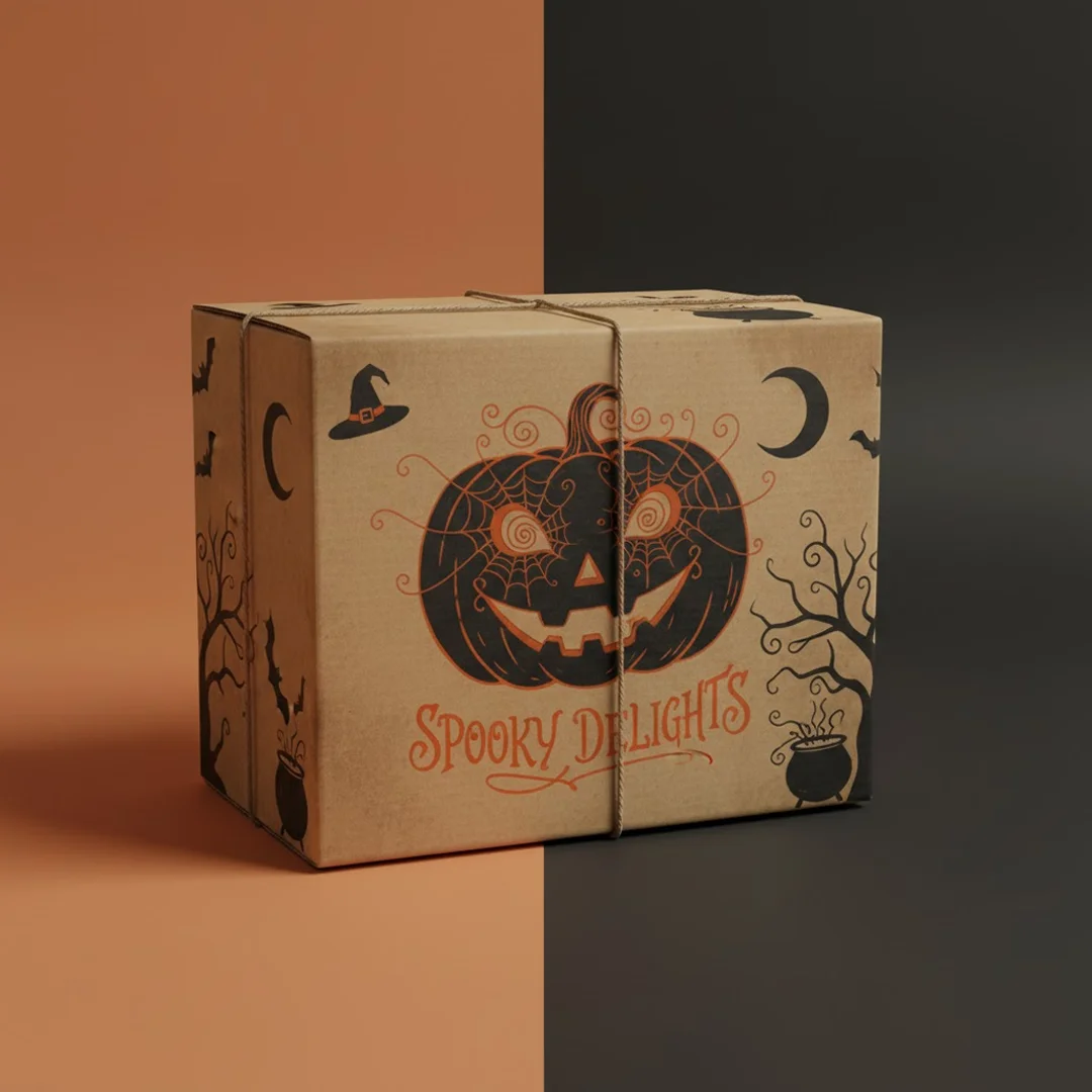 Halloween Shipping Boxes 