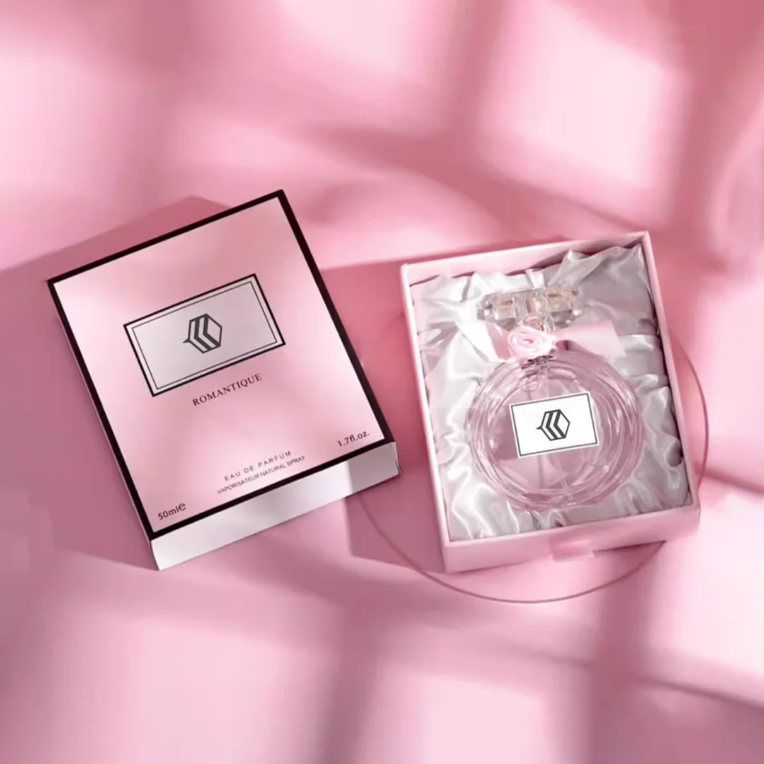 perfume pink box