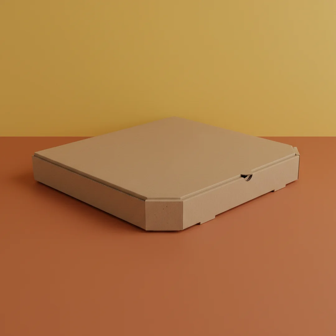 pizza box brown