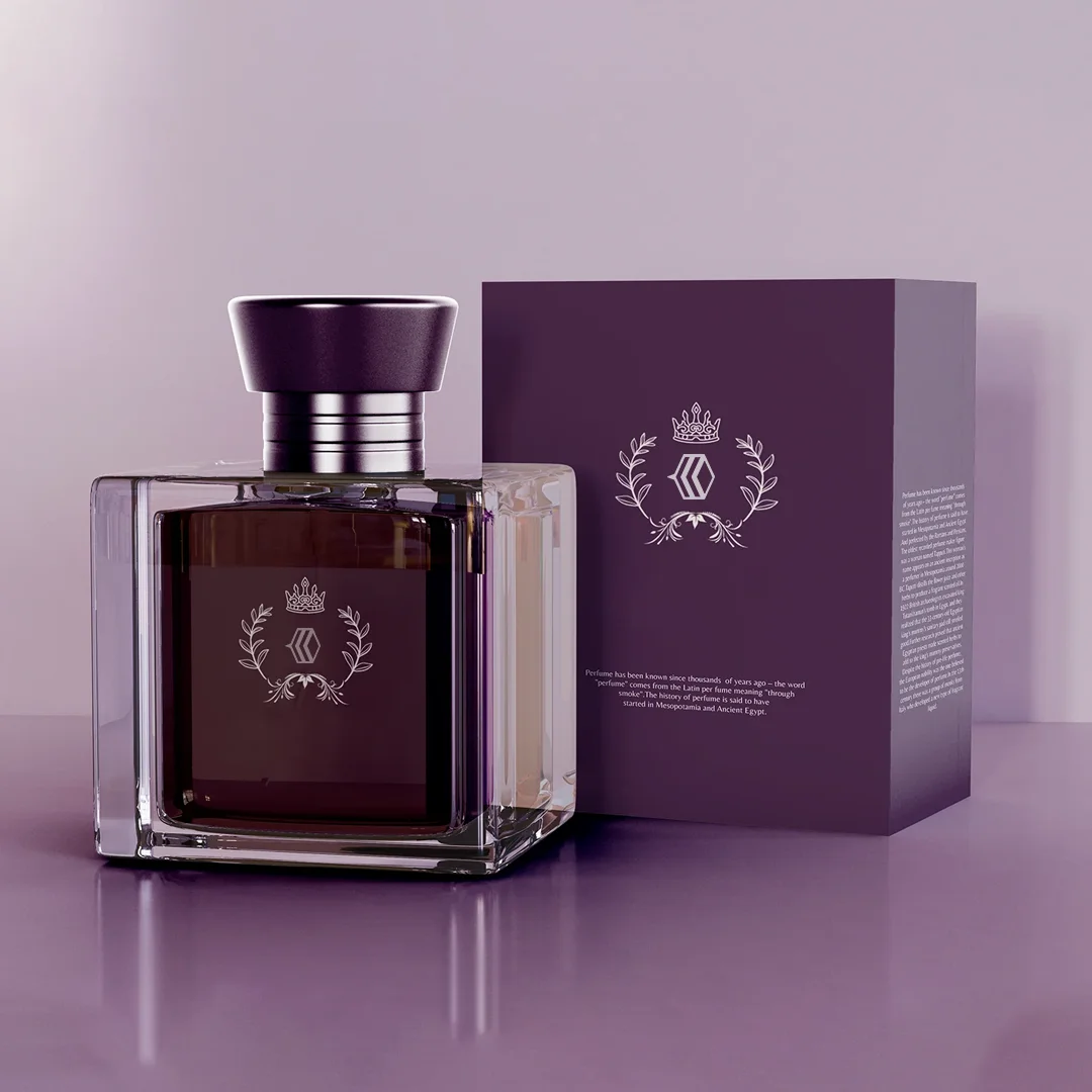 purple perfume boxes wholesale