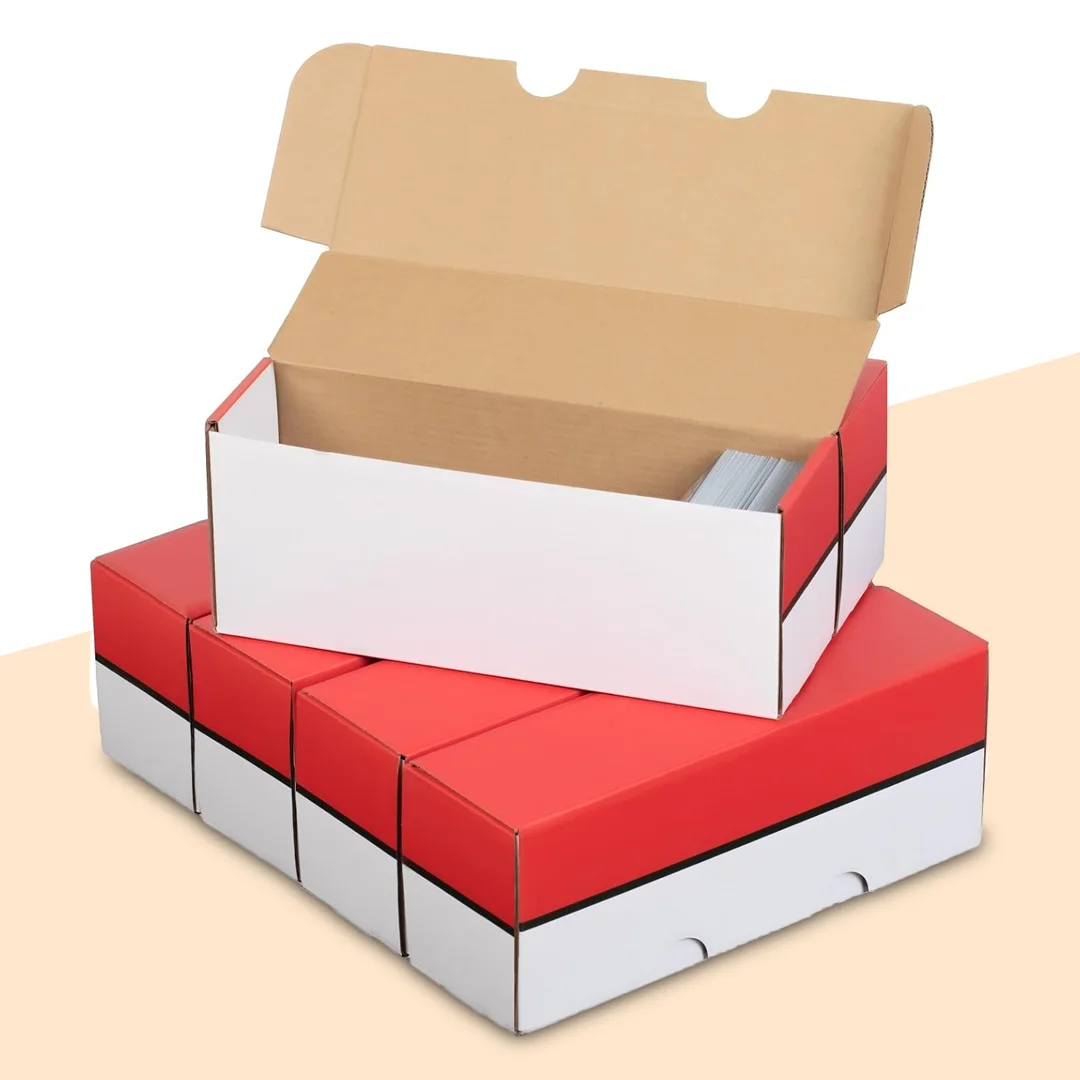 trading card cardboard storage box