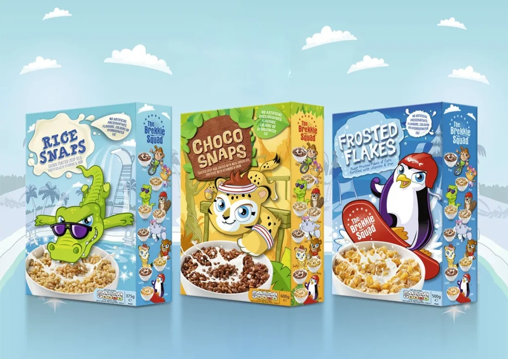breakfast cereal mascots