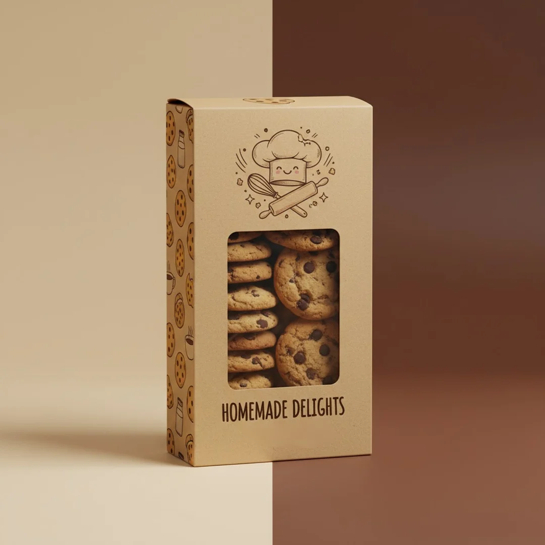 cookie boxes with window wholesale