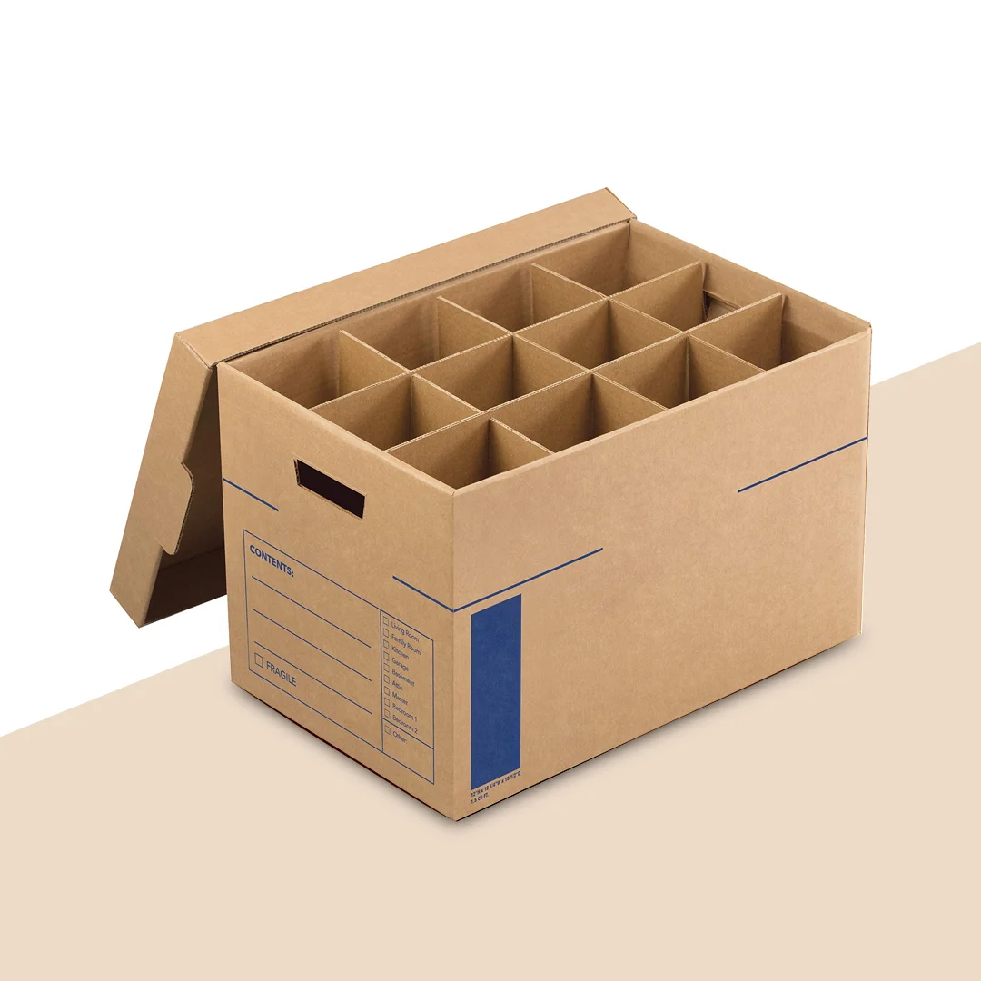 Corrugated Cardboard Boxes With Dividers