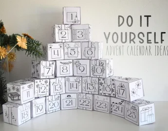 do it yourself advent calendar ideas