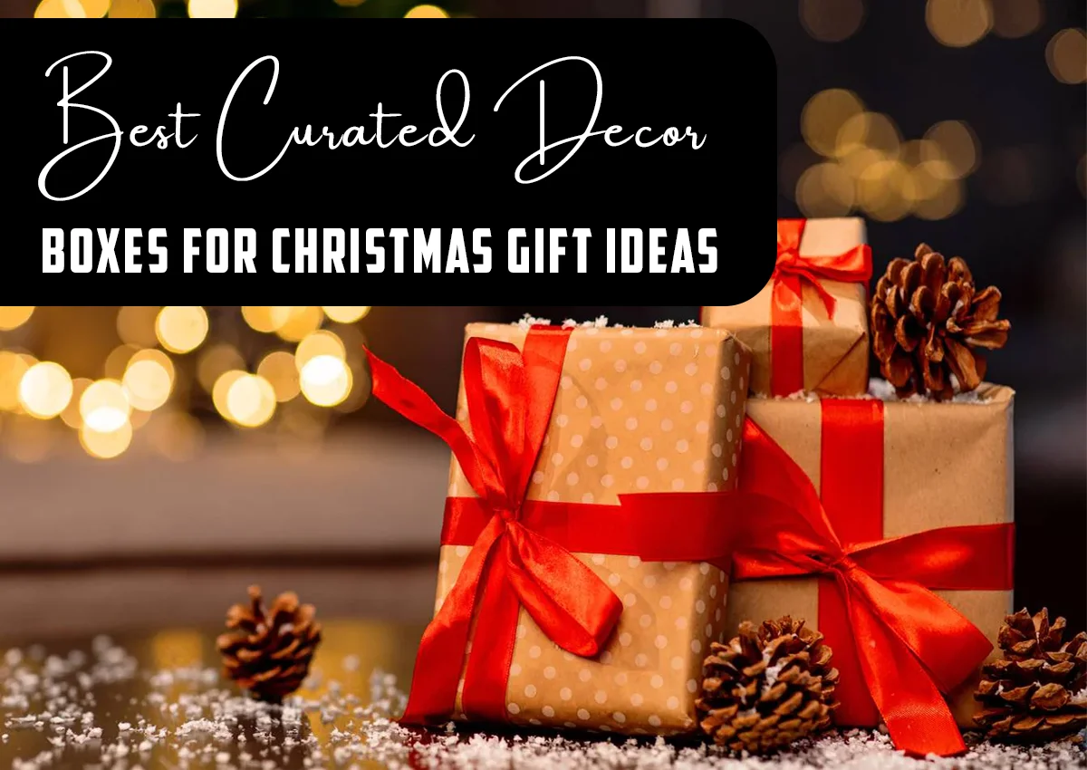 Best Curated Decor Boxes For Christmas Gift Ideas