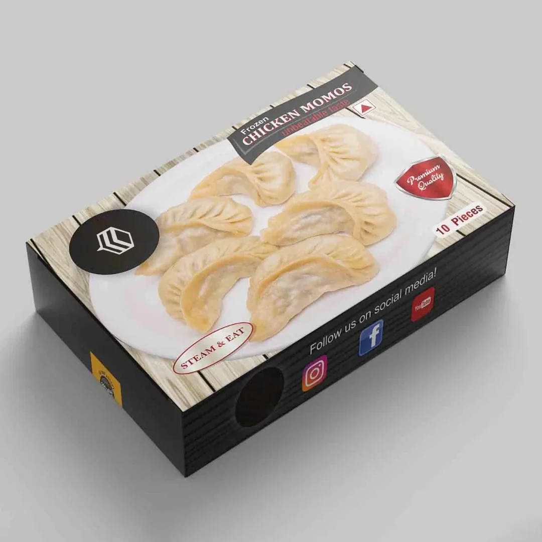 frozen momo packaging