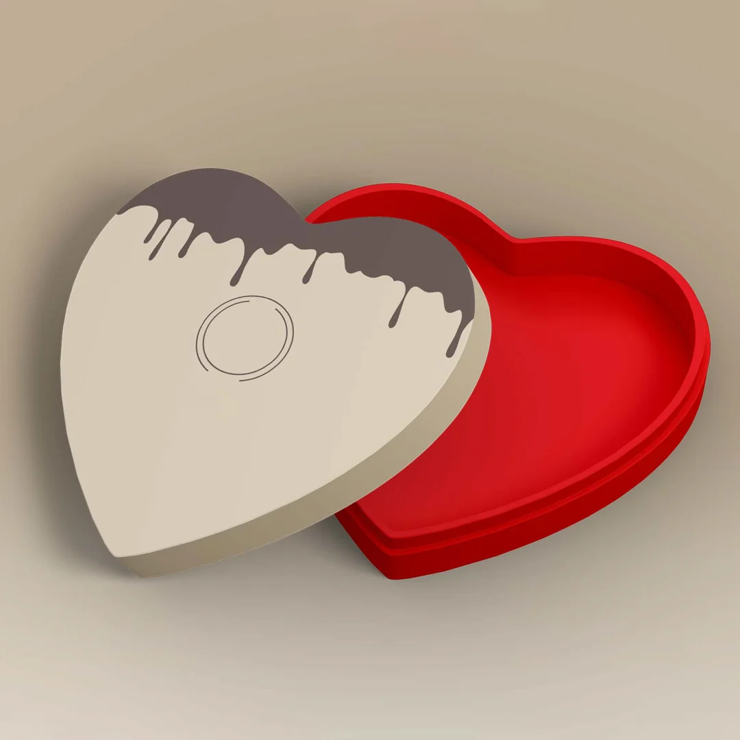 Heart Shaped Cardboard Boxes