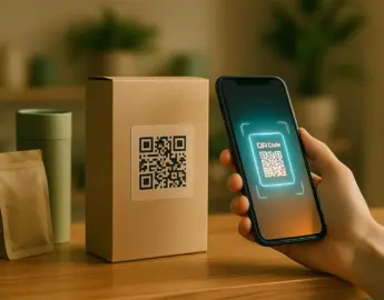 qr codes on product packaging