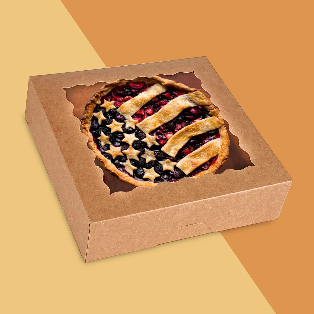 10 inch pie boxes with window