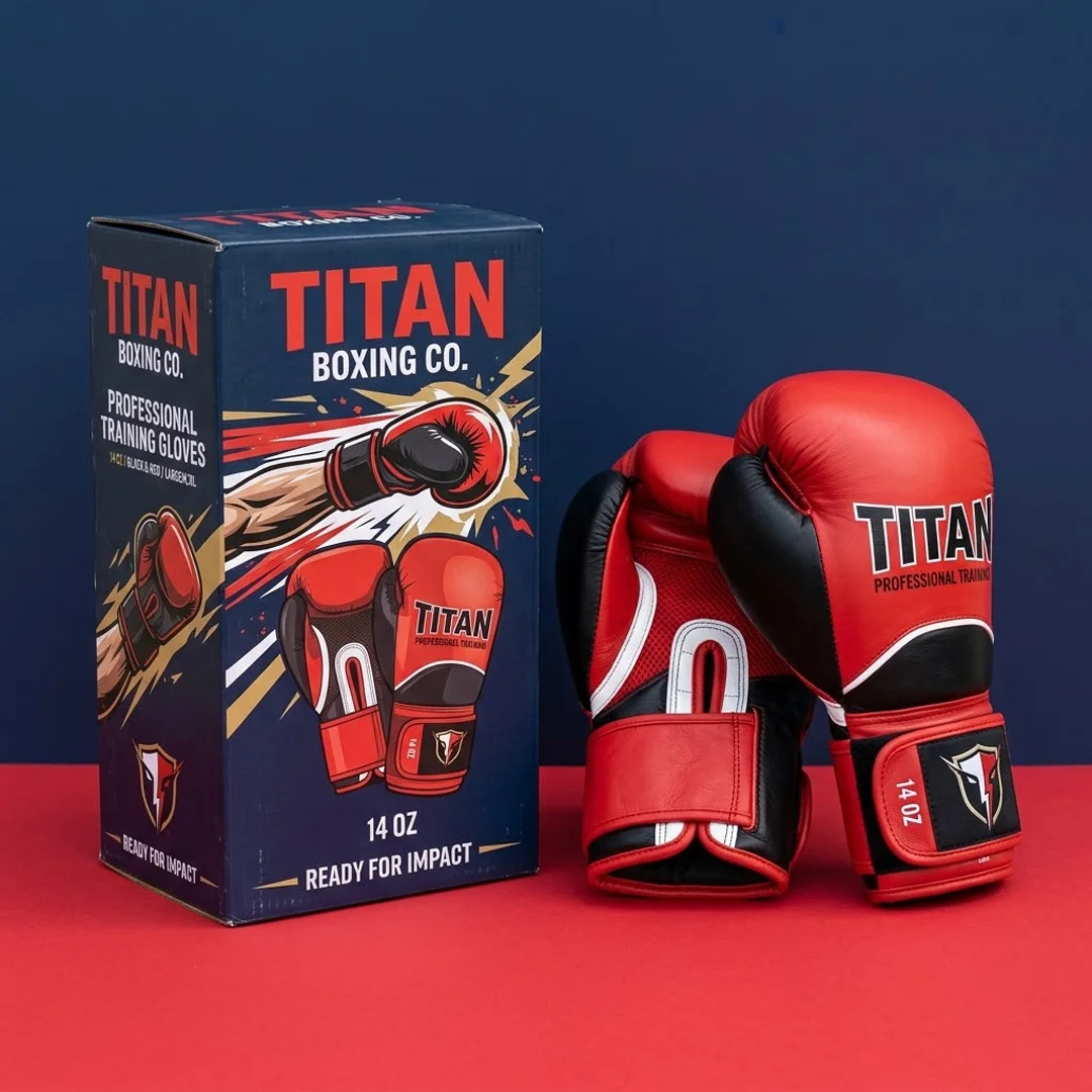 Boxing Gloves Packaging