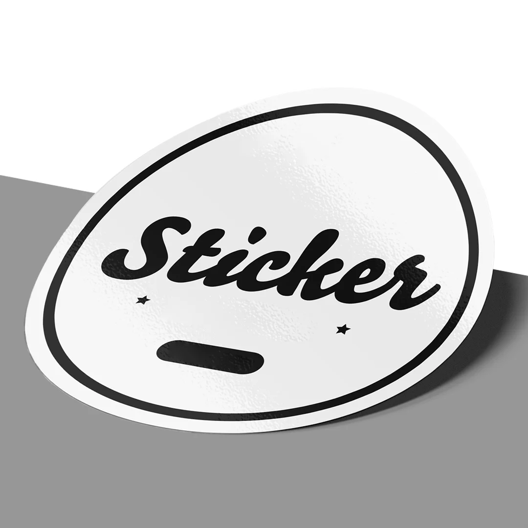 Custom Eggshell Stickers