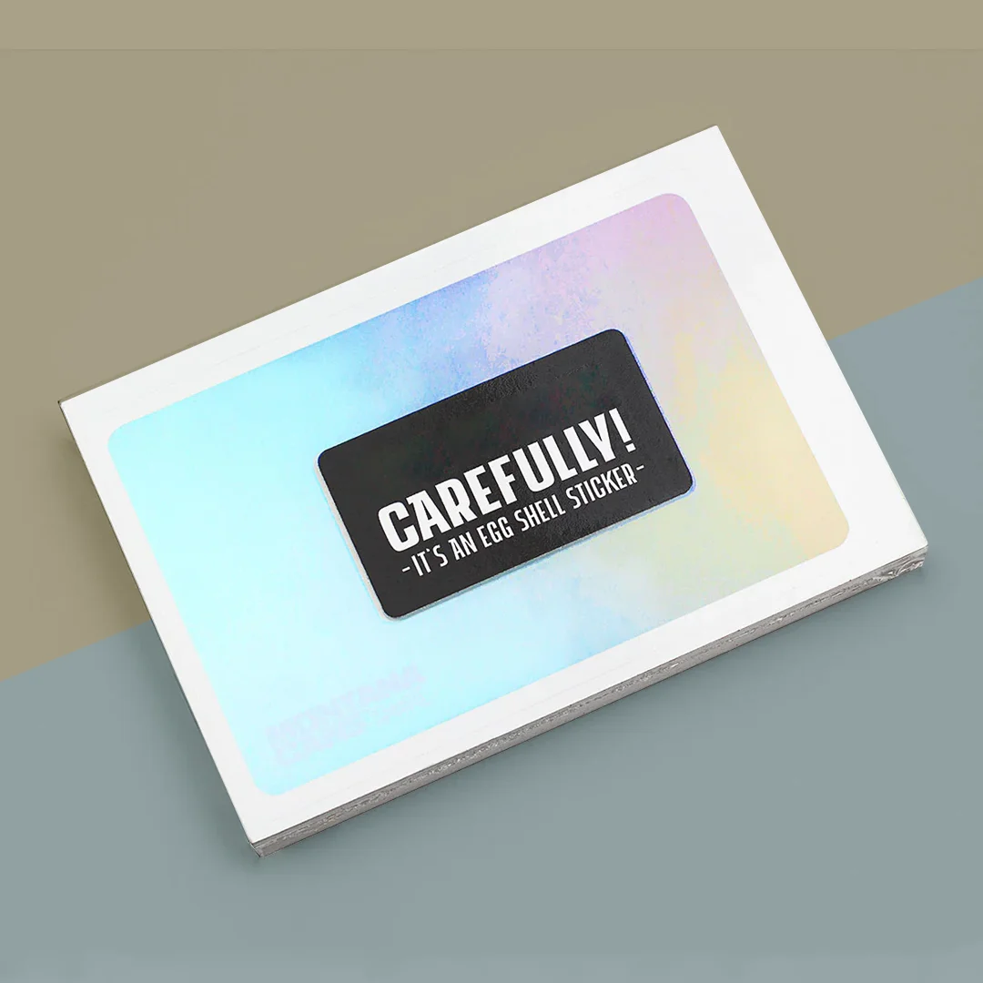eggshell sticker paper