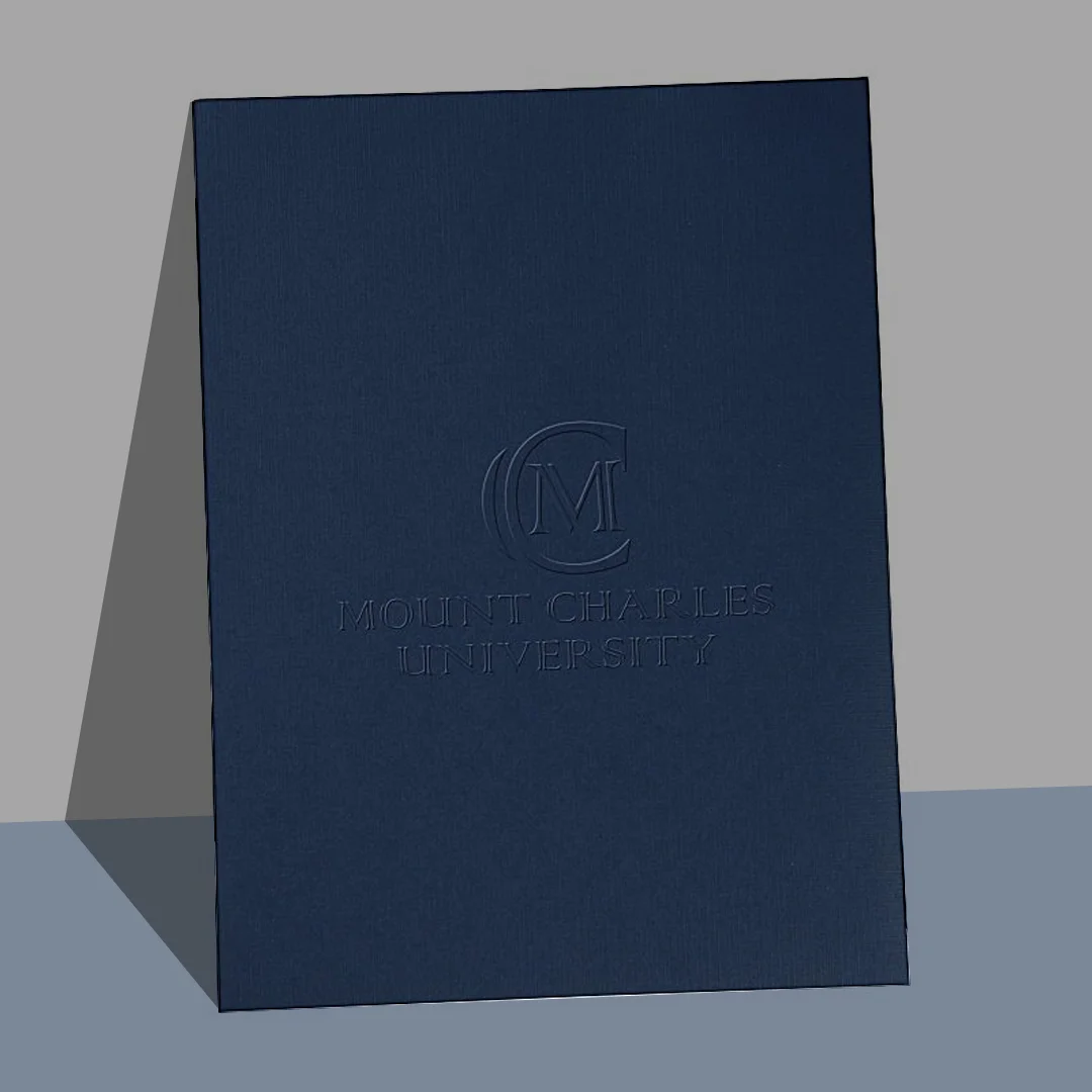 embossed file folders