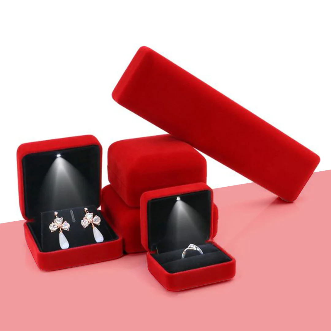 velvet jewelry boxes wholesale