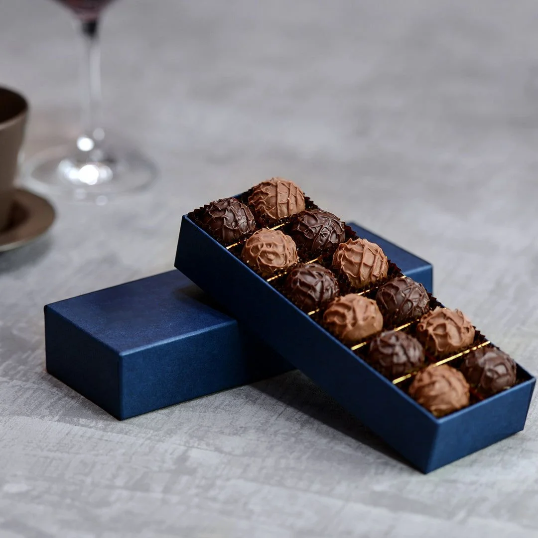 2 piece truffle box
