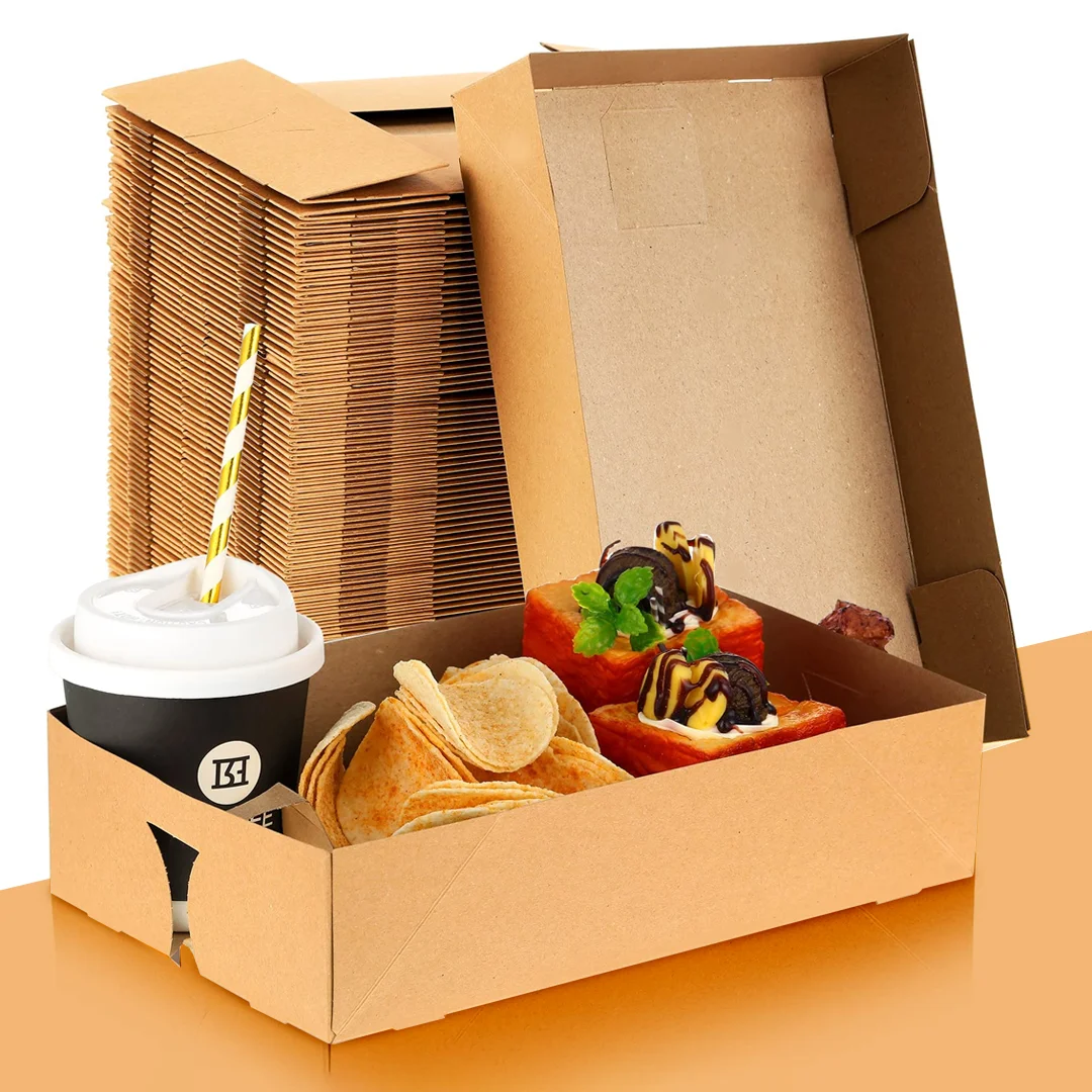 cardboard trays for food
