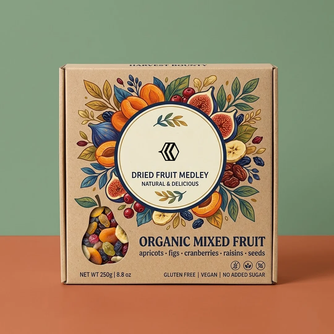dry fruit packaging box