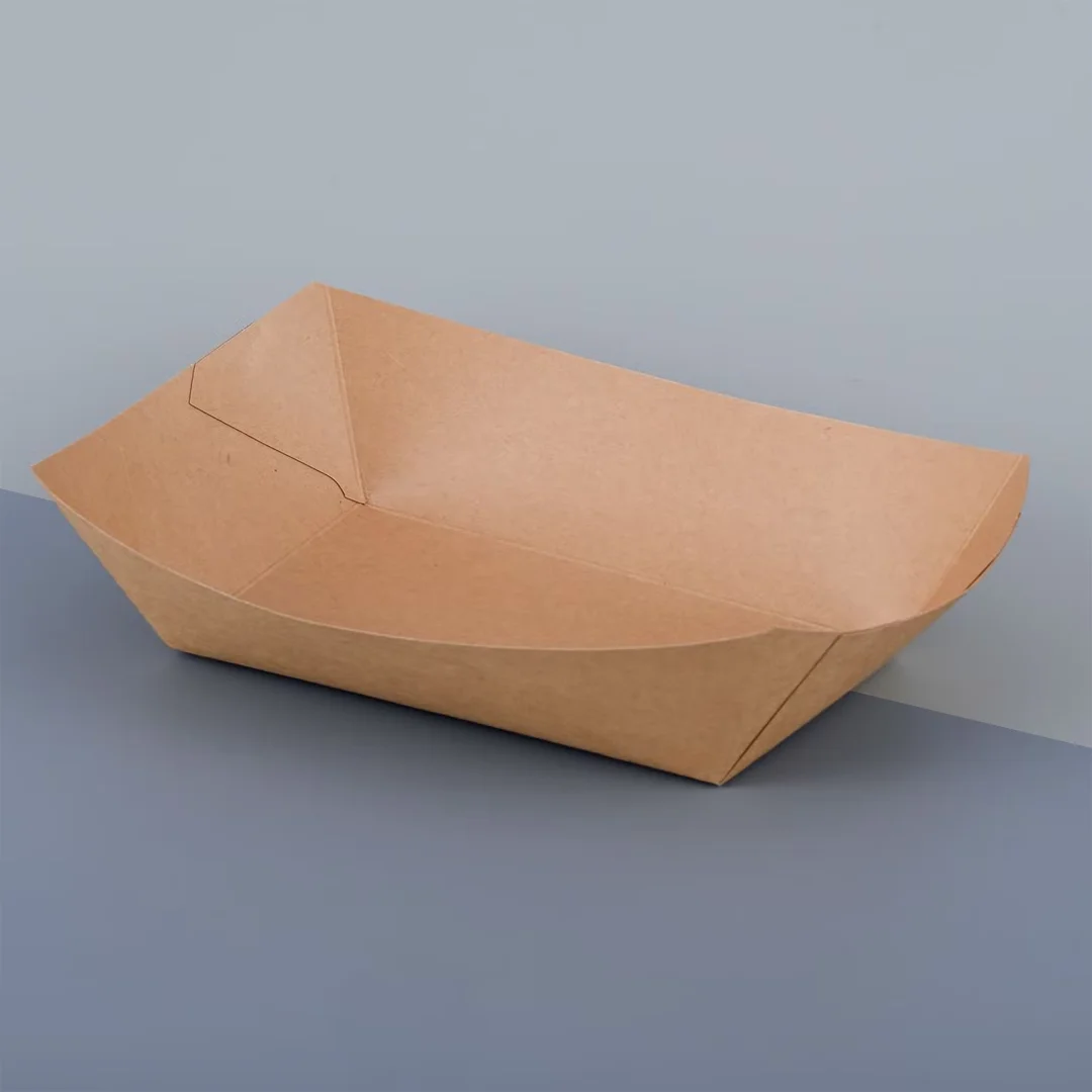 small cardboard food trays