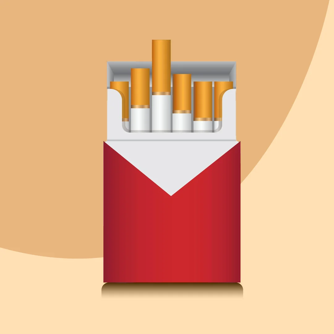 blank cardboard cigarette boxes