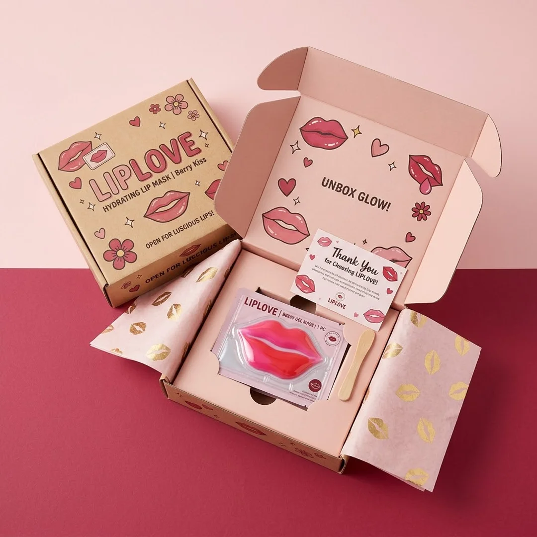custom lip mask packaging boxes