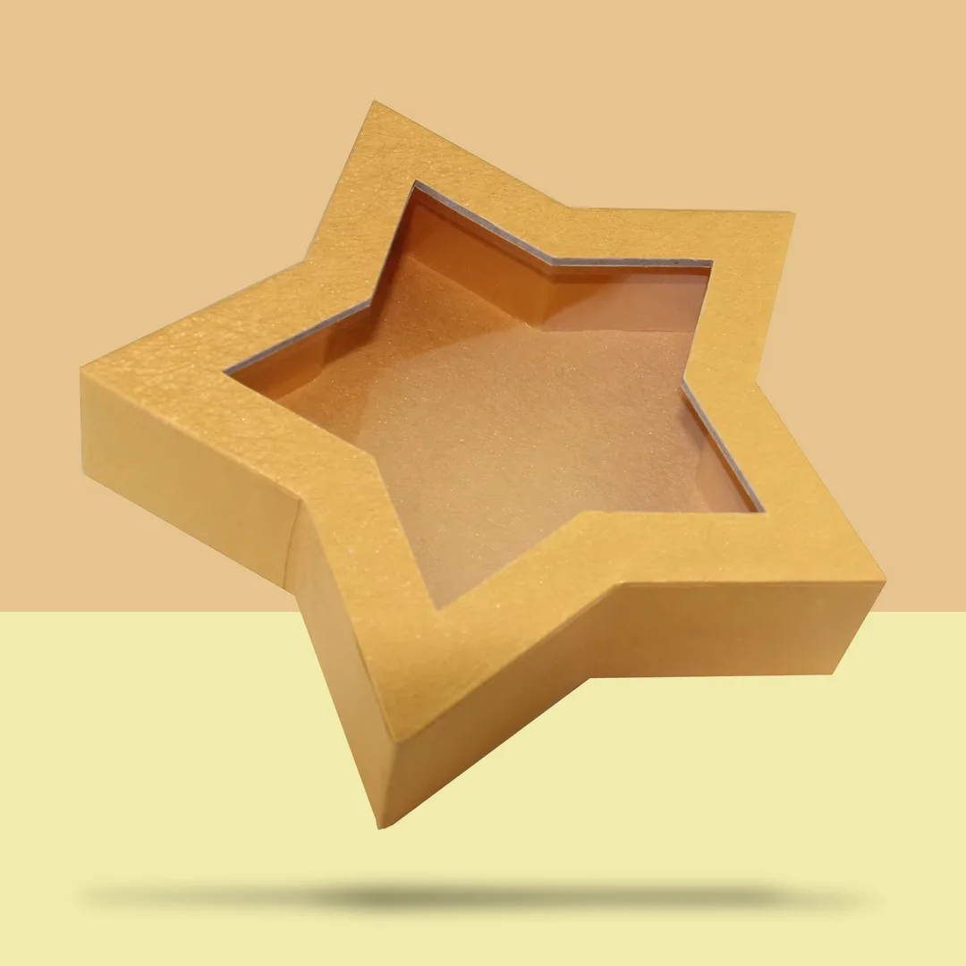 star shaped cardboard boxes