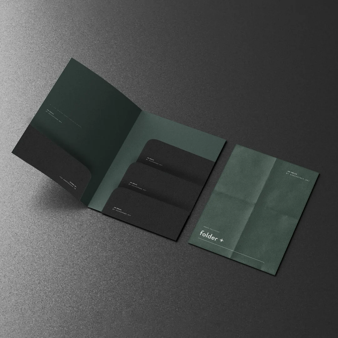 4 pocket file folder