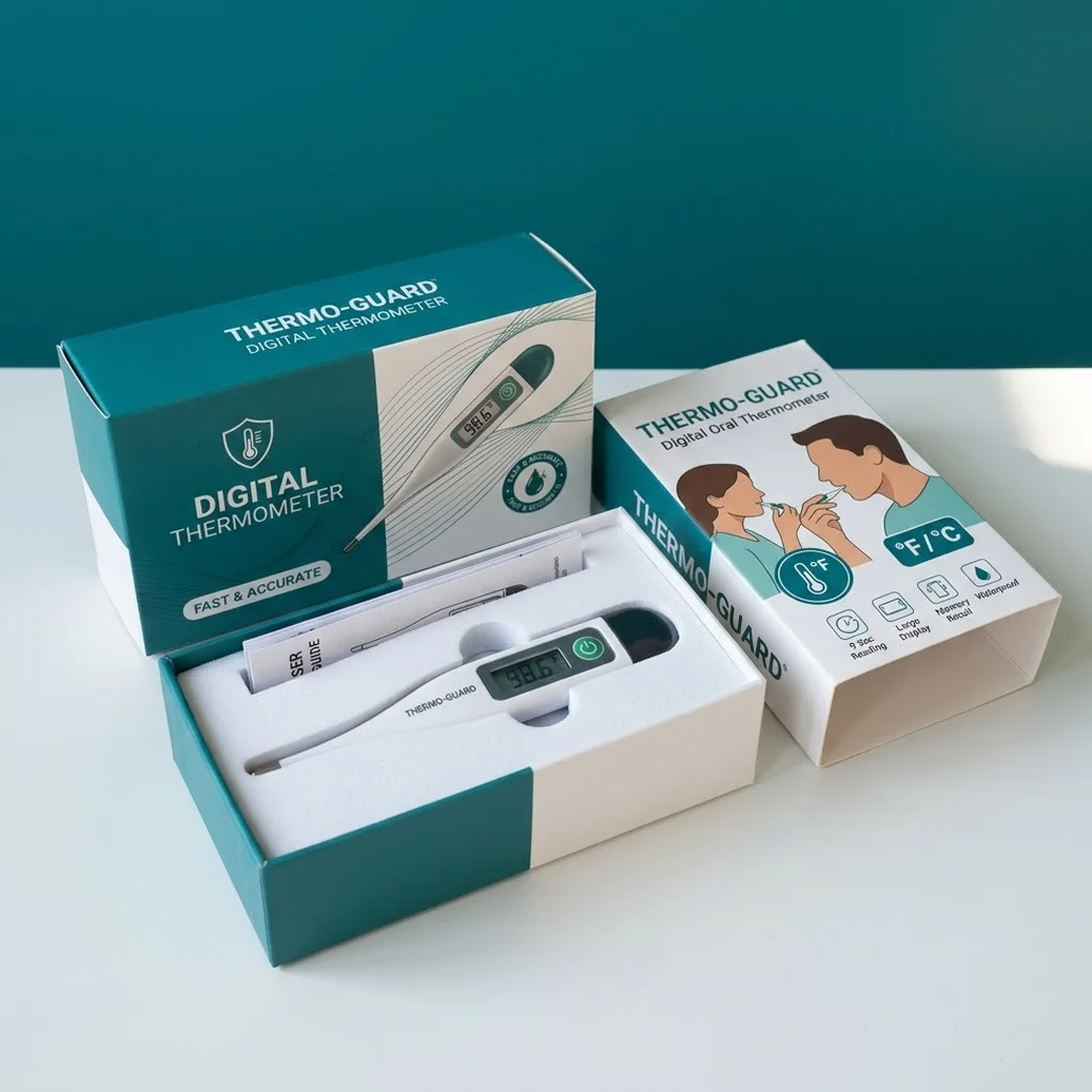 custom thermometer packaging boxes