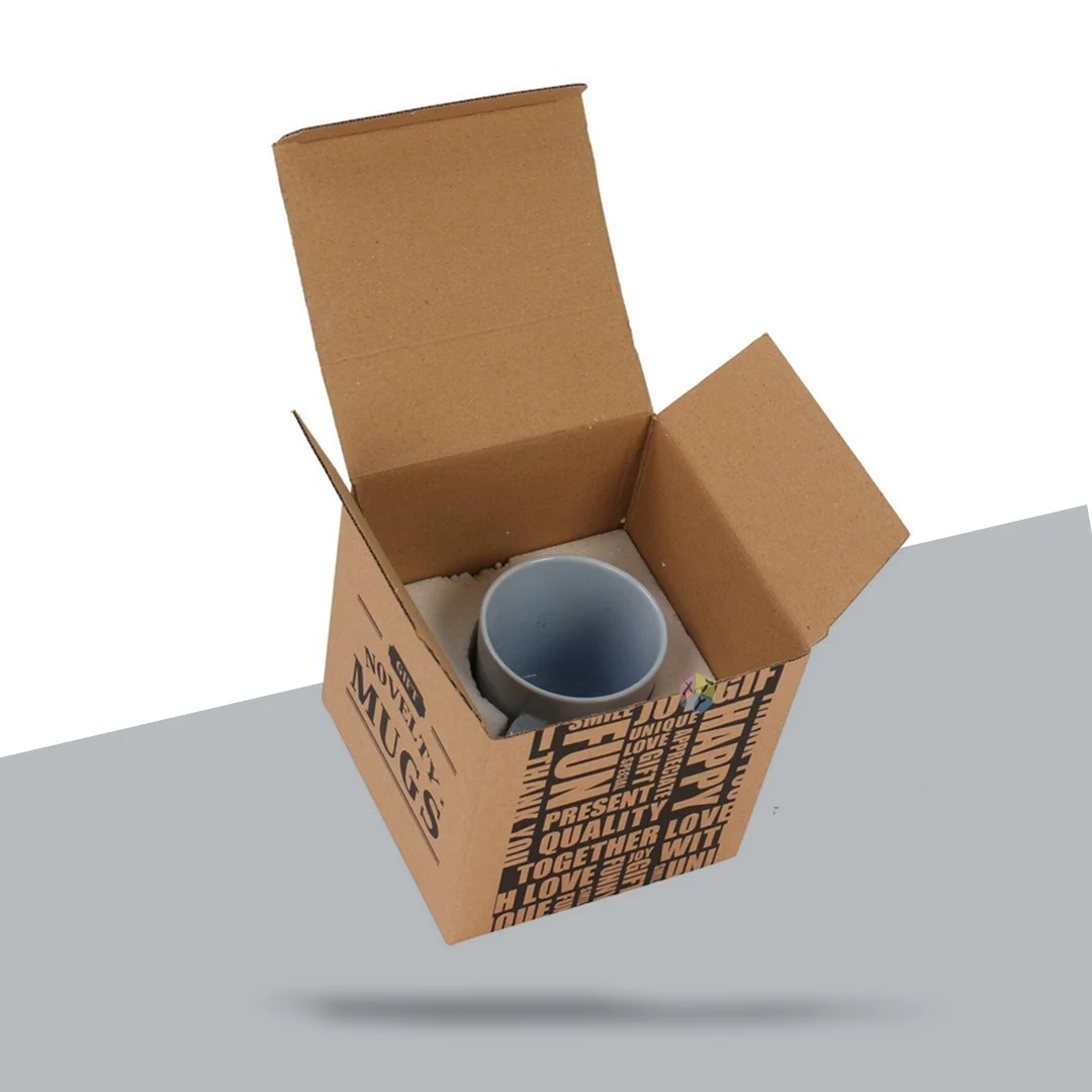 kraft mug boxes