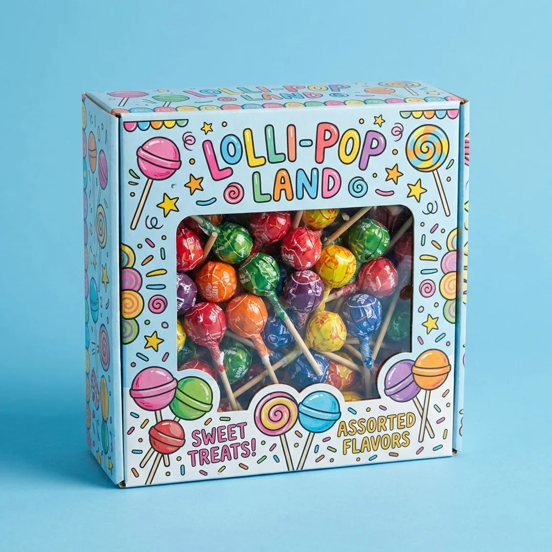 lollipop packaging design