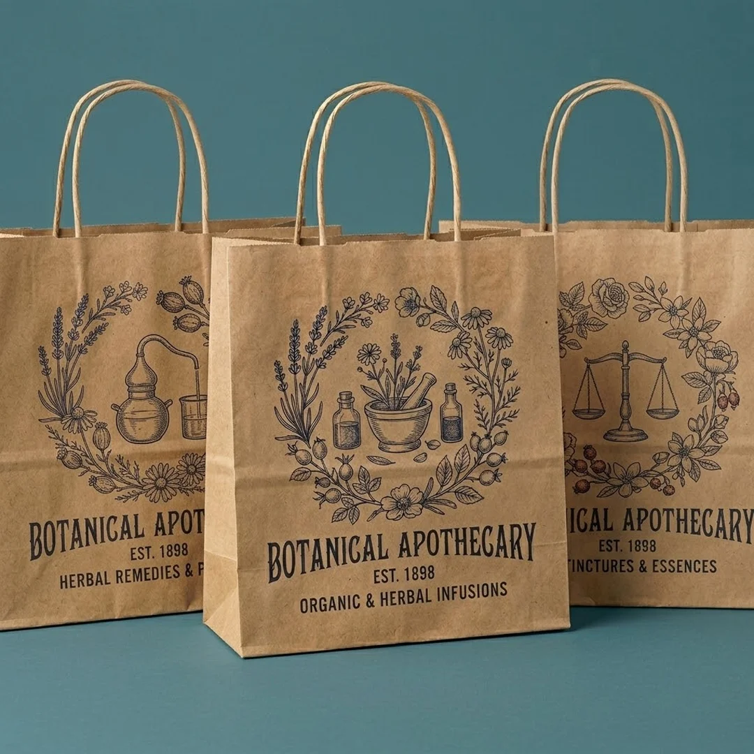 paper landscape bags
