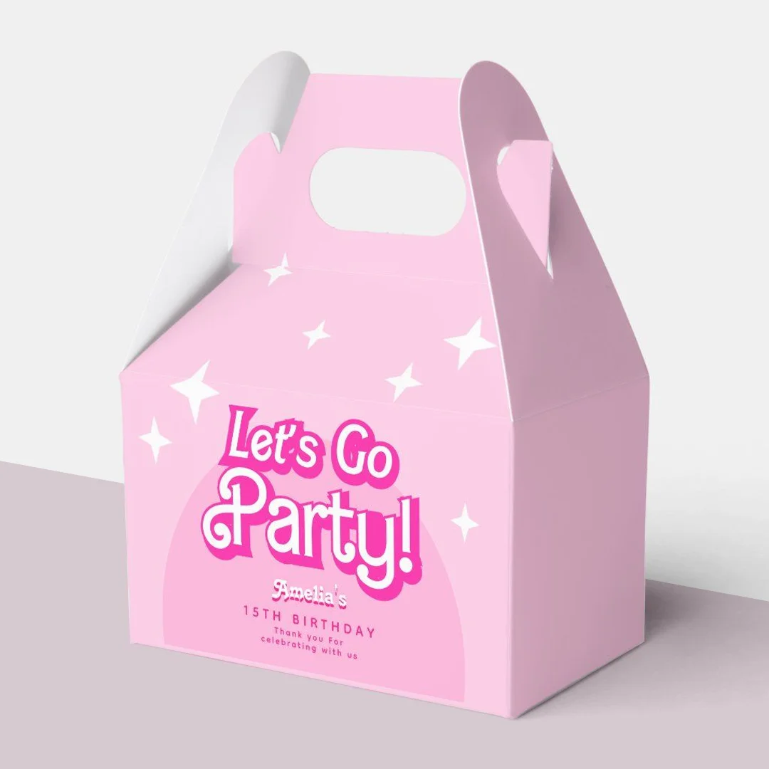 Pink Candy Boxes