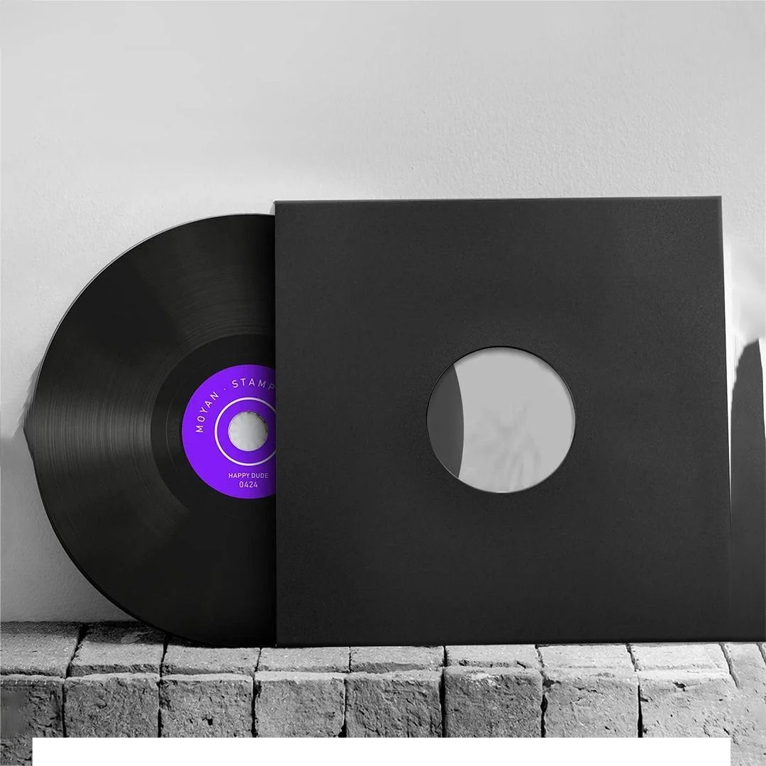 black cd dvd sleeves