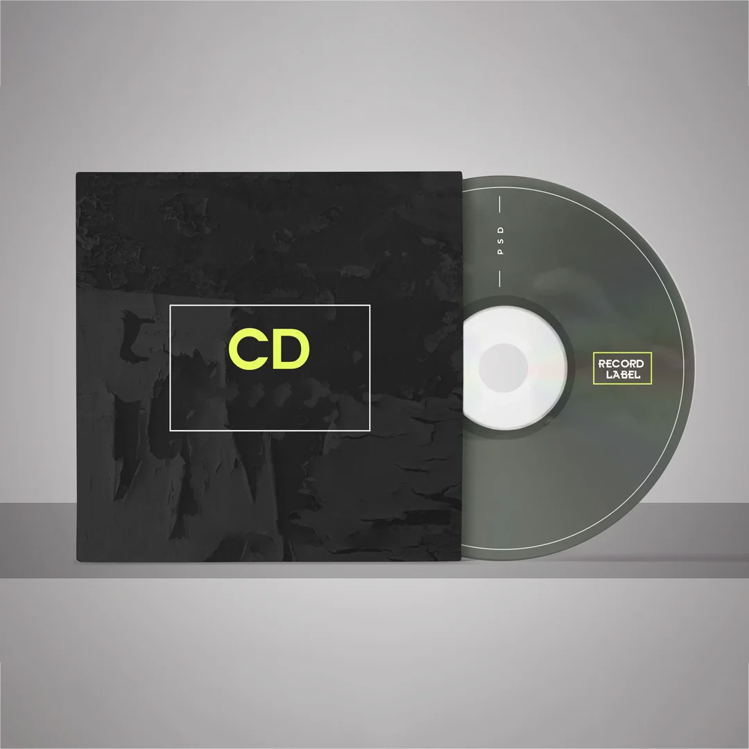 black paper cd sleeves