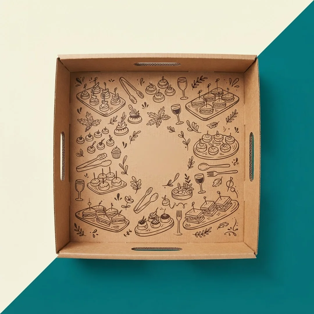 cardboard catering trays wholesale