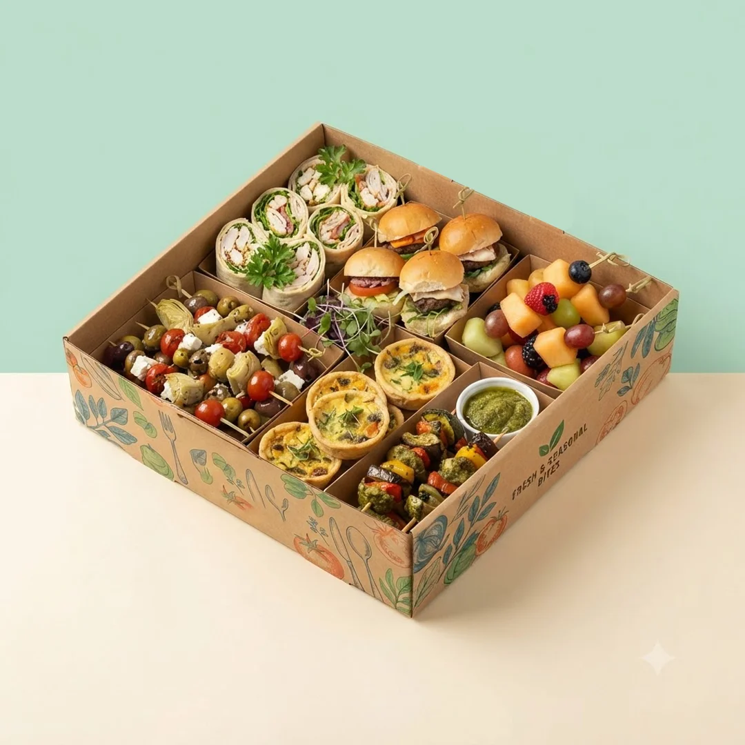 cardboard catering trays