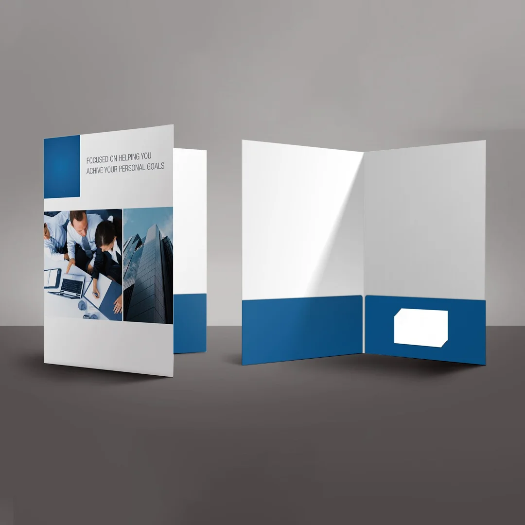 custom real estate presentation folders
