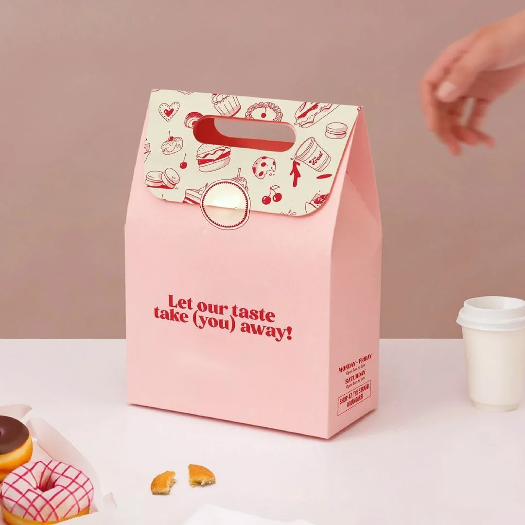 hot pink candy boxes