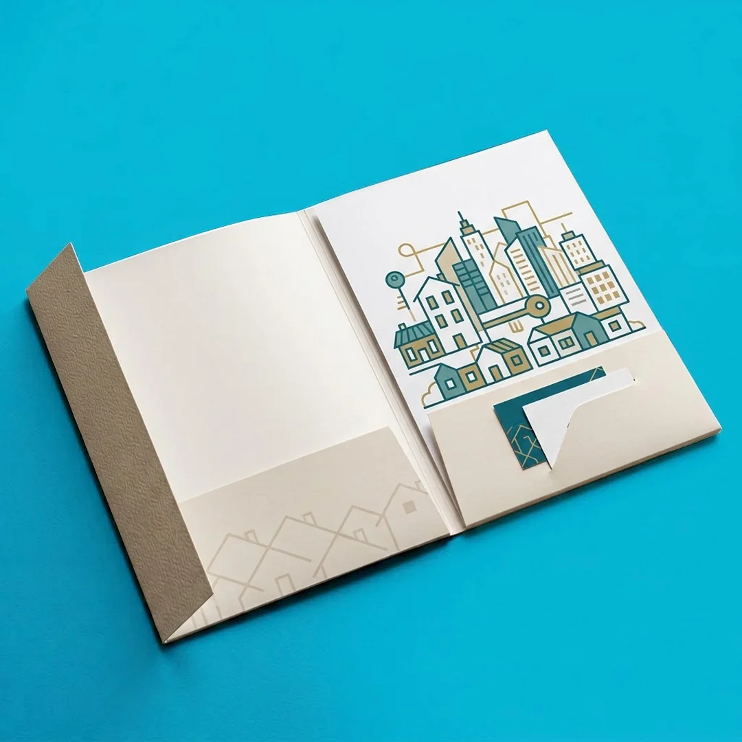 real estate folders